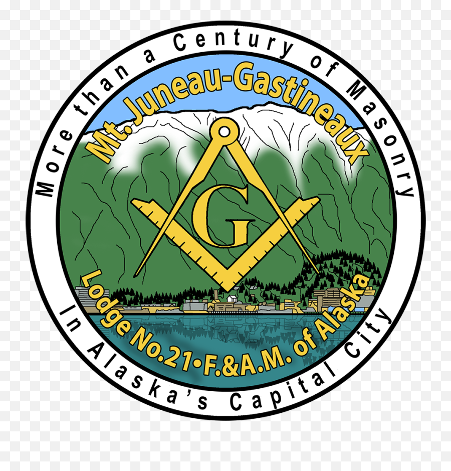Mt Juneau - Gastineaux Lodge No 21 Capital City Masons Department Of Water Resources Png,Masonic Lodge Logo