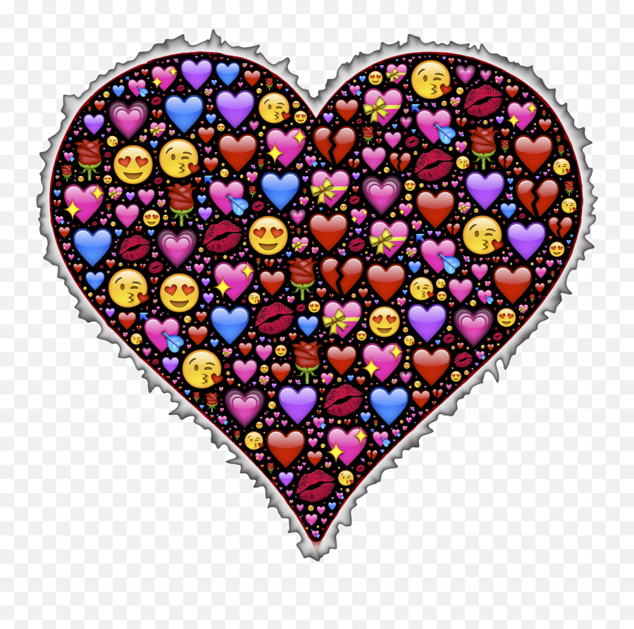 Heart Emoji Affection - Free Image On Pixabay Emoji Background Png,Heart Emojis Transparent