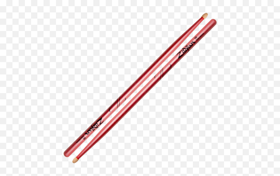 Zildjian 5a Chrome Series Drumsticks Colour Pink - Zildjian 5a Chroma Png,Drumsticks Png