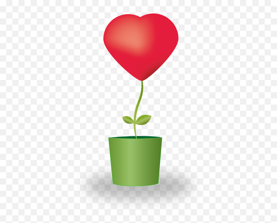 Free Photo Motheru0027s Day Heart Love Flower Potted Plants - Portable Network Graphics Png,Potted Plants Png