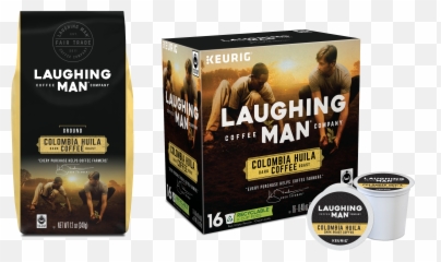 Hugh Jackman Laughing Man Coffee Review Good That - Colombia Huila png
