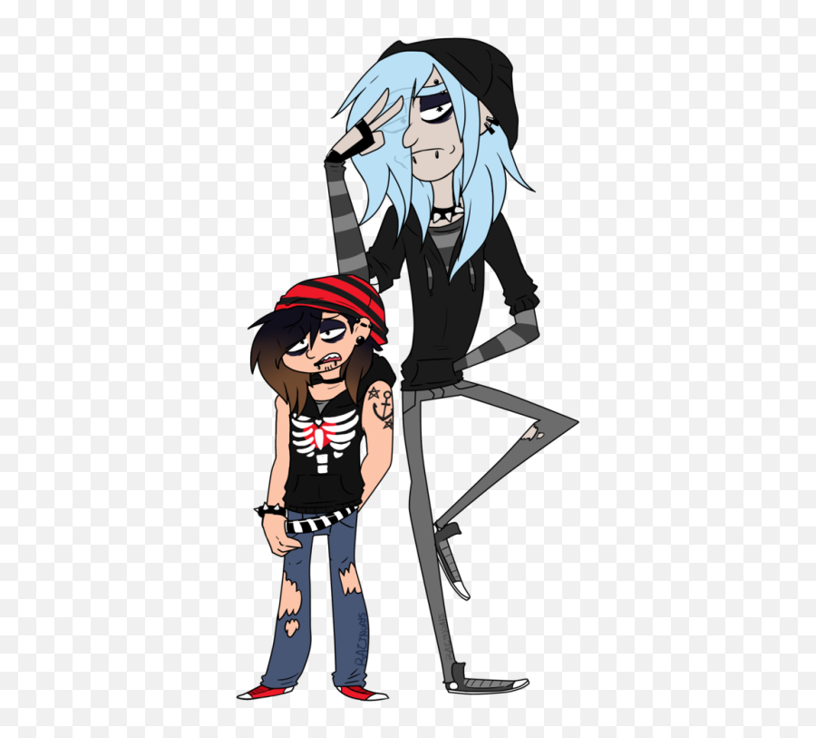 Download Free Rick Tumblr My Au And Morty The - Emo Rick And Morty Emo Kid Png,Rick Sanchez Transparent