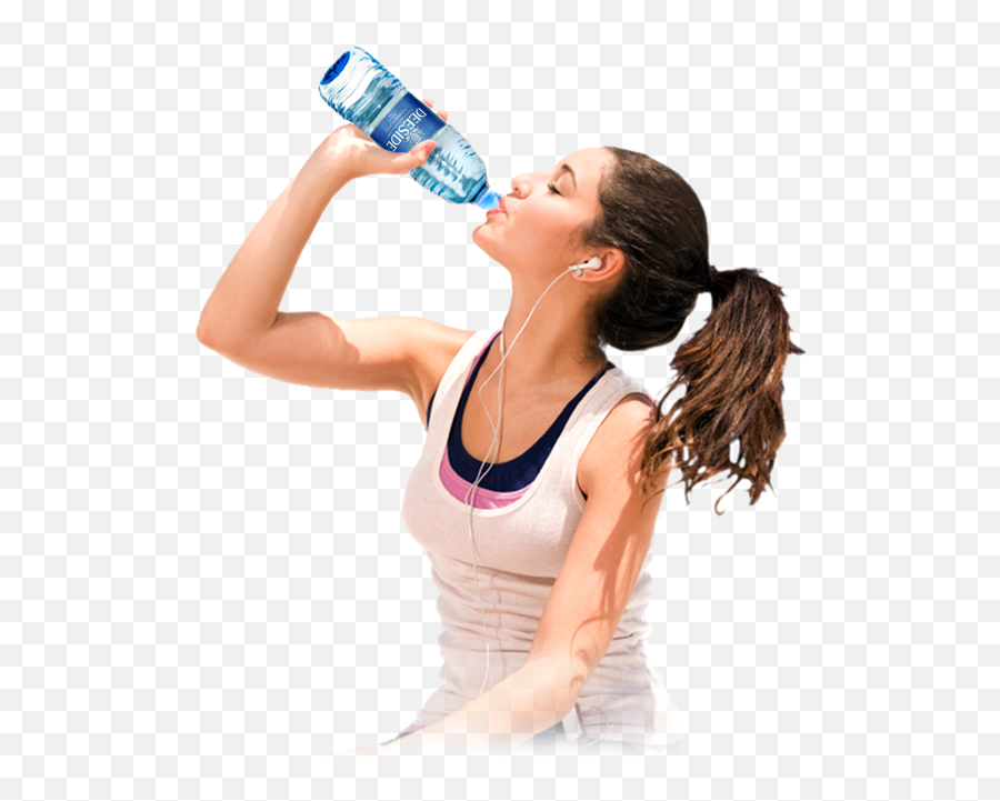 Someone Drinking Bottled Water Png - Drinking Water Png,Bottled Water Png