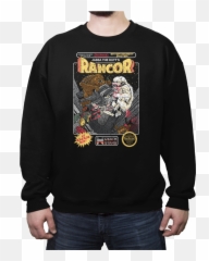 Jabbau0027s Rancor - Crew Neck Rancor Star Wars Shirt Png,Jabba The Hutt Png
