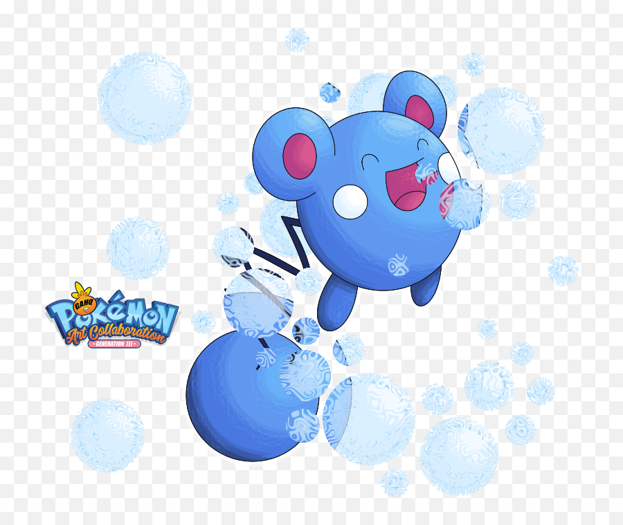 Pokemon Generation Iii Art Tribute Azurill - Pokemon Xy Tcg Png,Squirtle Transparent Background