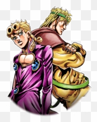 Giorno Giovanna And Dio - Giorno Giovanna Dio Pose Png,Dio Png