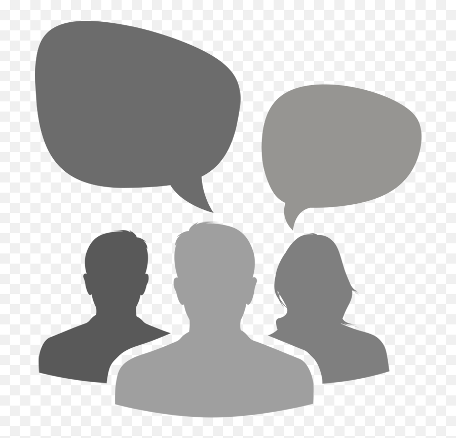 Conversation Png Icon Transparent - Team Discussion Clipart,Conversation Icon Png