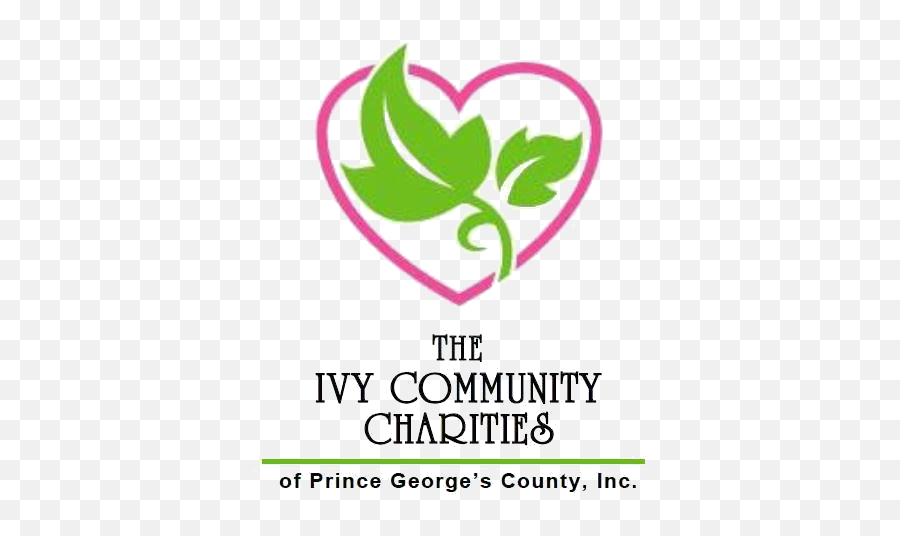 Download Alpha Kappa Ivy Leaf Png - Ivy Community Ivy Community Charities Of Prince County Logo,Ivy Leaf Png