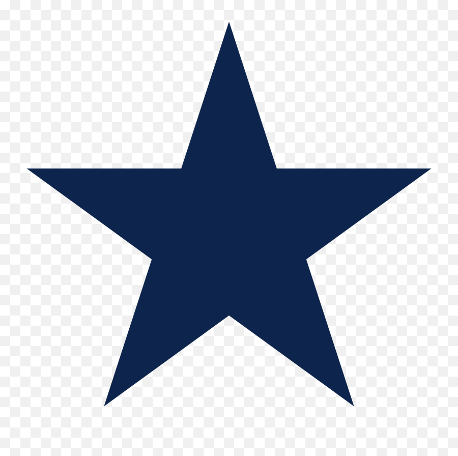Dallas Cowboys Logo - Blue Star On White Background Png,Dallas Cowboys Star Png