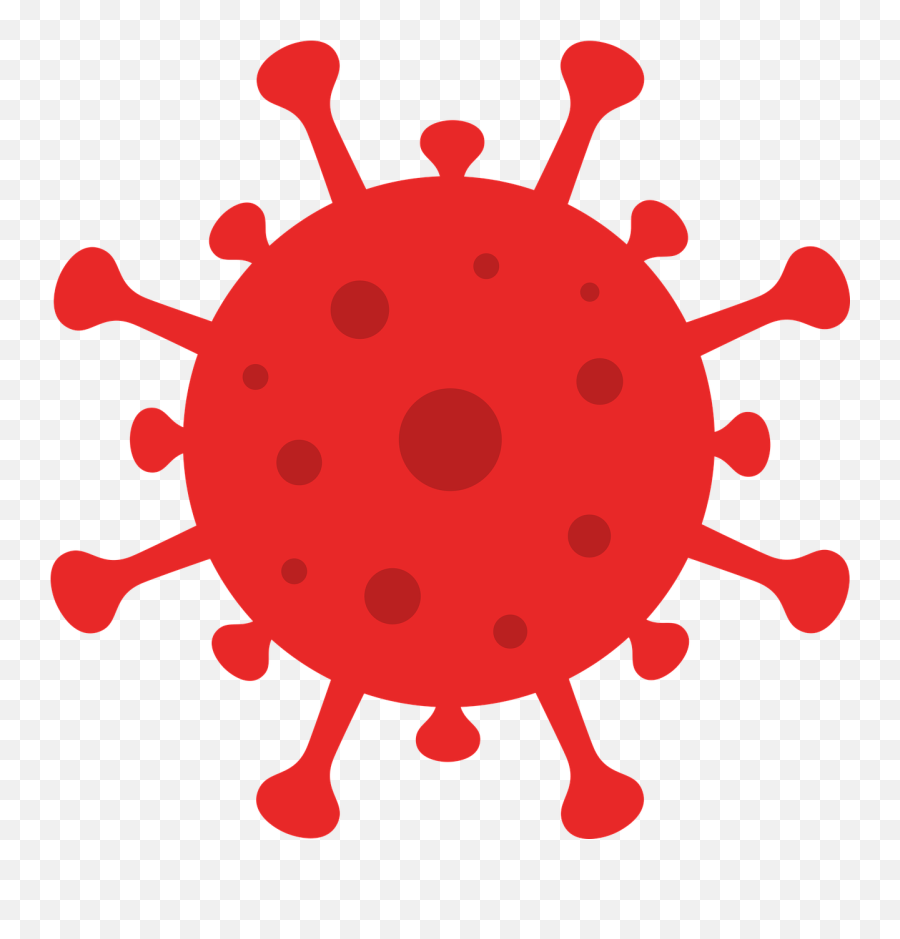 Coronavirus Icon Red - Covid Clipart Png,Photo Icon