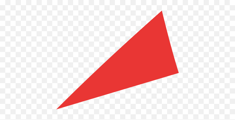 Right Angle Triangle Flat Icon 78 - Red Right Angle Triangle Png,Right Triangle Png