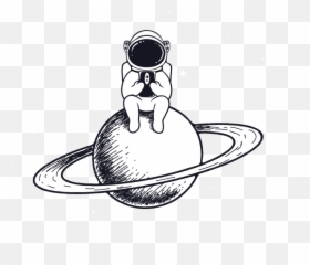 Astronaut Looking - Dot png