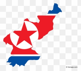 Flag Map Of North Korea Png Belgium