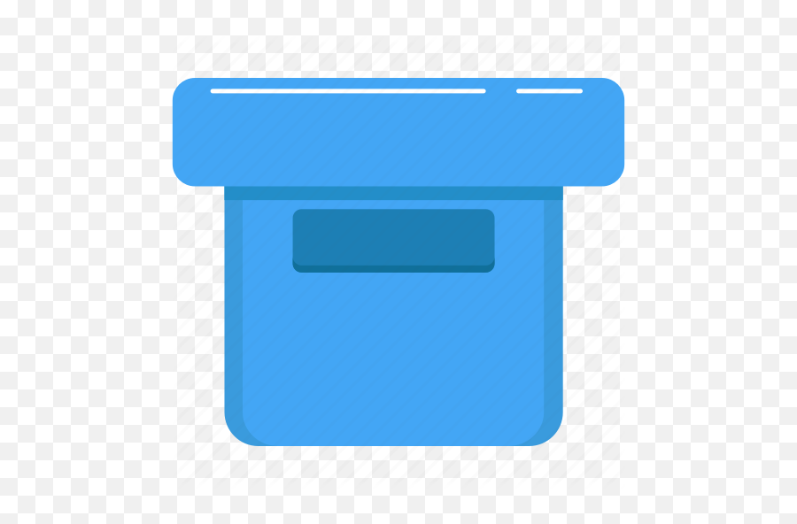 Archive Box Data Storage File - Horizontal Png,Storage Box Icon