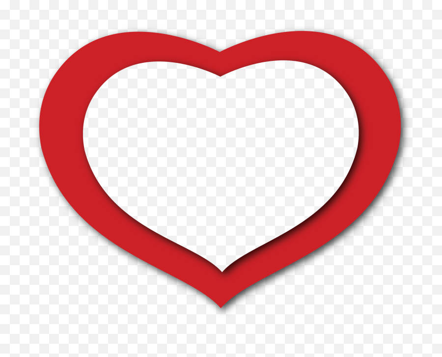 Transparent Red Heart Png Clipart - Red And White Heart,Red Heart Png