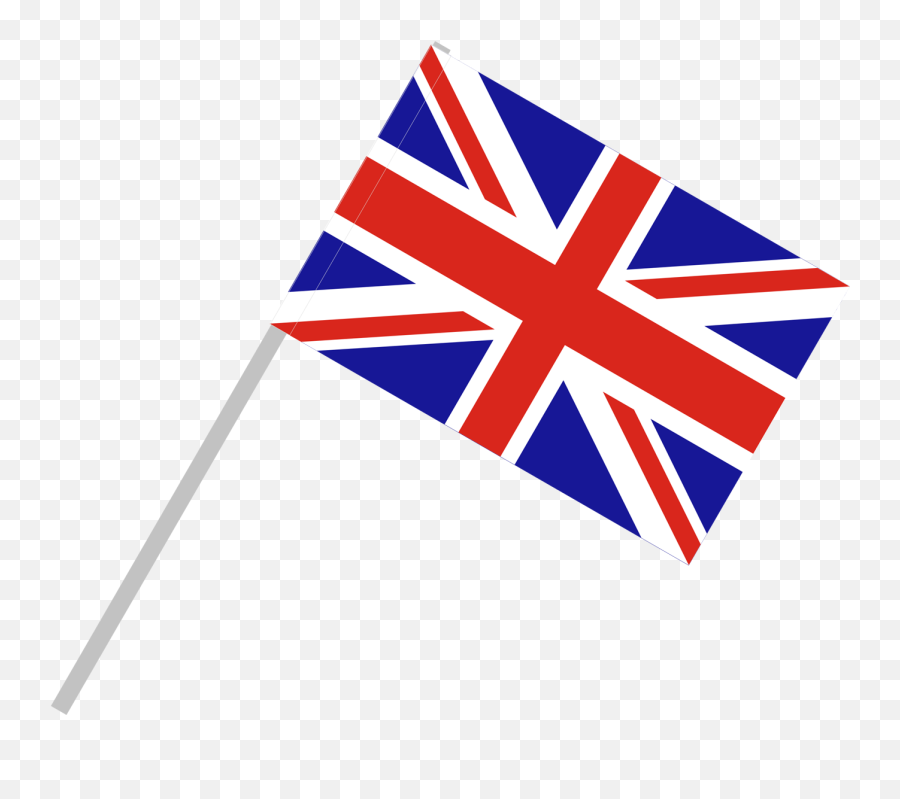 British Flag Png Picture - Union Jack Waving Flag,Uk Flag Png