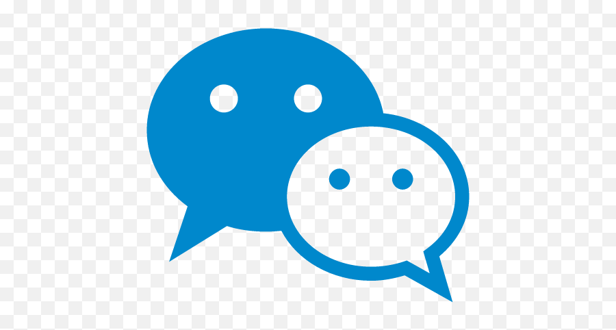 Corporate Branding - Wechat Icon Blue Png,Wechat Logo Png