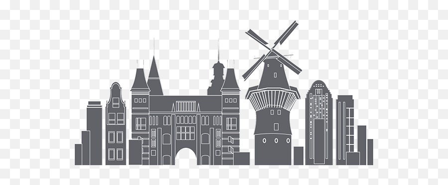 Hotel Library Amsterdam City Centre - Official Website Amsterdam Png,Dutch Windmill Icon