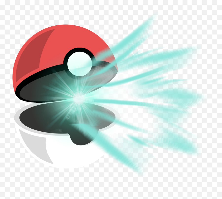 Download Pokeball Clipart Opened - Png Download 4451849 Open Pokeball Transparent Background,Poke Ball Icon