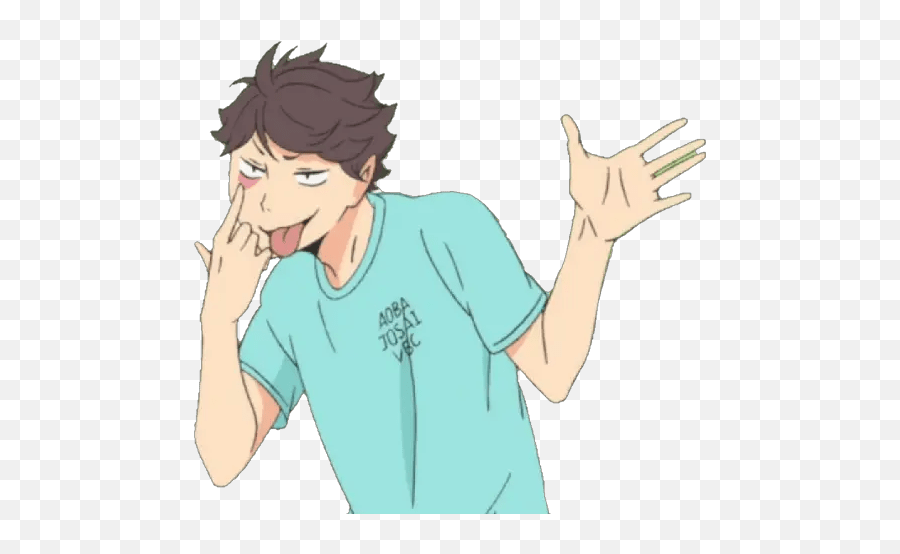 Haikyuu - Sign Language Png,Oikawa Icon