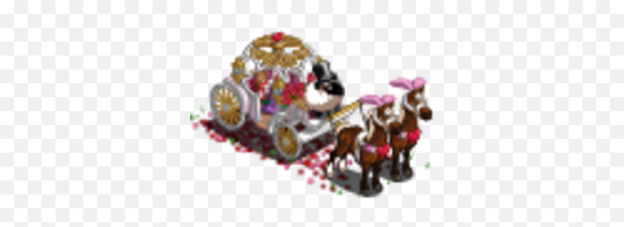 Romantic Carriage Farmville Wiki Fandom - Horse Harness Png,Carriage Icon