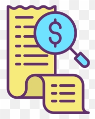 Bill - Free business icons Receipt Scan Icon png