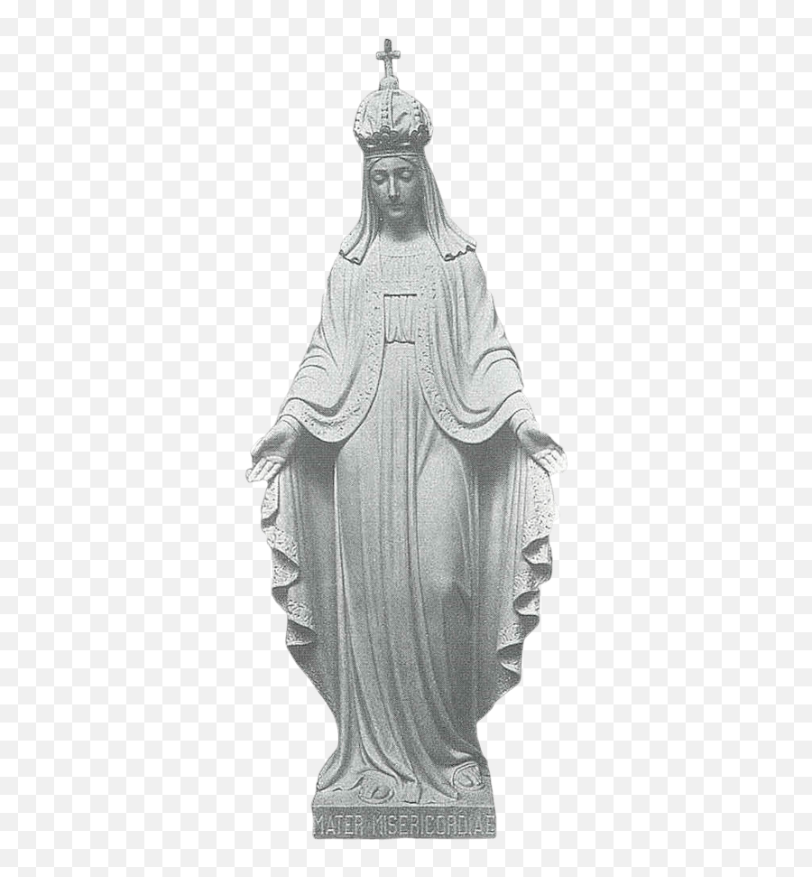 Mother Of Mercy Marble Statue Iii - Artifact Png,Our Lady Of Fatima Icon