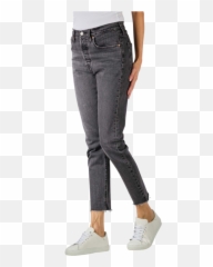 Leviu0027s 501 Skinny Jeans Fit Black Jeansch - Levis Cabo Tornado png