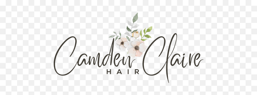 Camden Claire Hair Georgia Stylist - Calligraphy Png,Hair Logo
