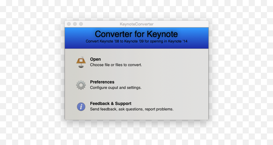 Converter For Keynote U2013 Easily Convert Presentations - Vertical Png,Iwork 08 Icon