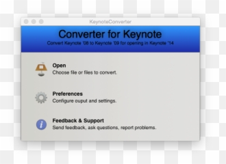 Converter For Keynote U2013 Easily Presentations - Vertical png