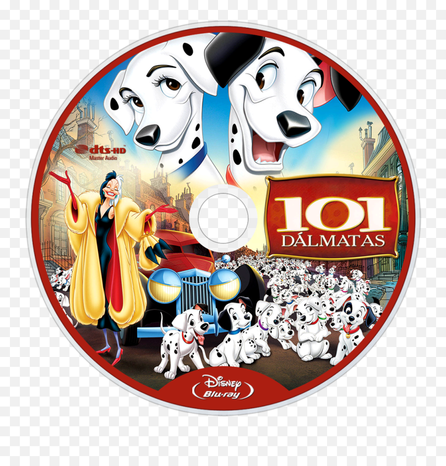 101 Dalmatians Bluray Disc Image - 101 Dalmatians Clipart Png,Disney Folder Icon