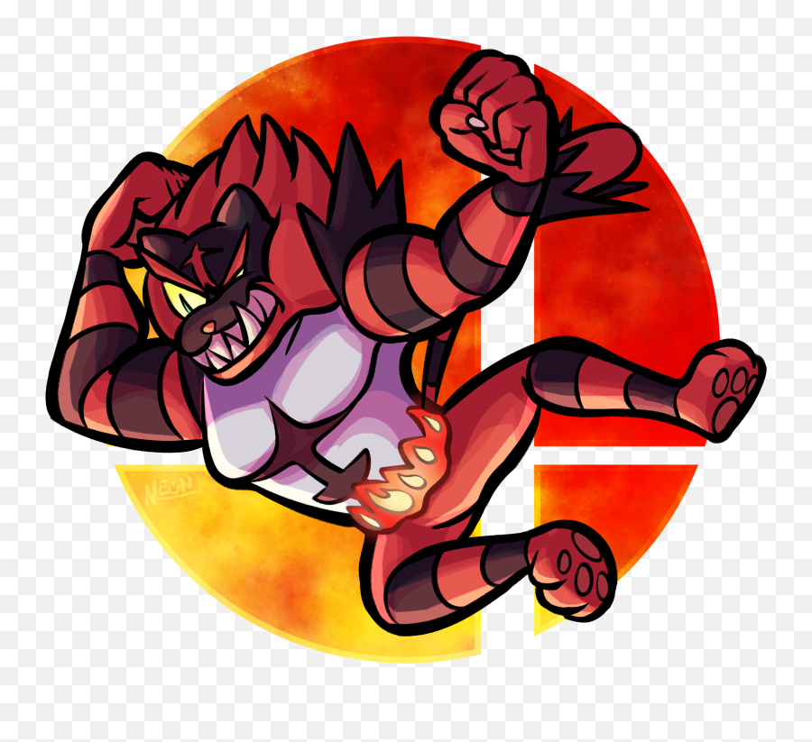 Full Size Png Image - Cartoon,Incineroar Png