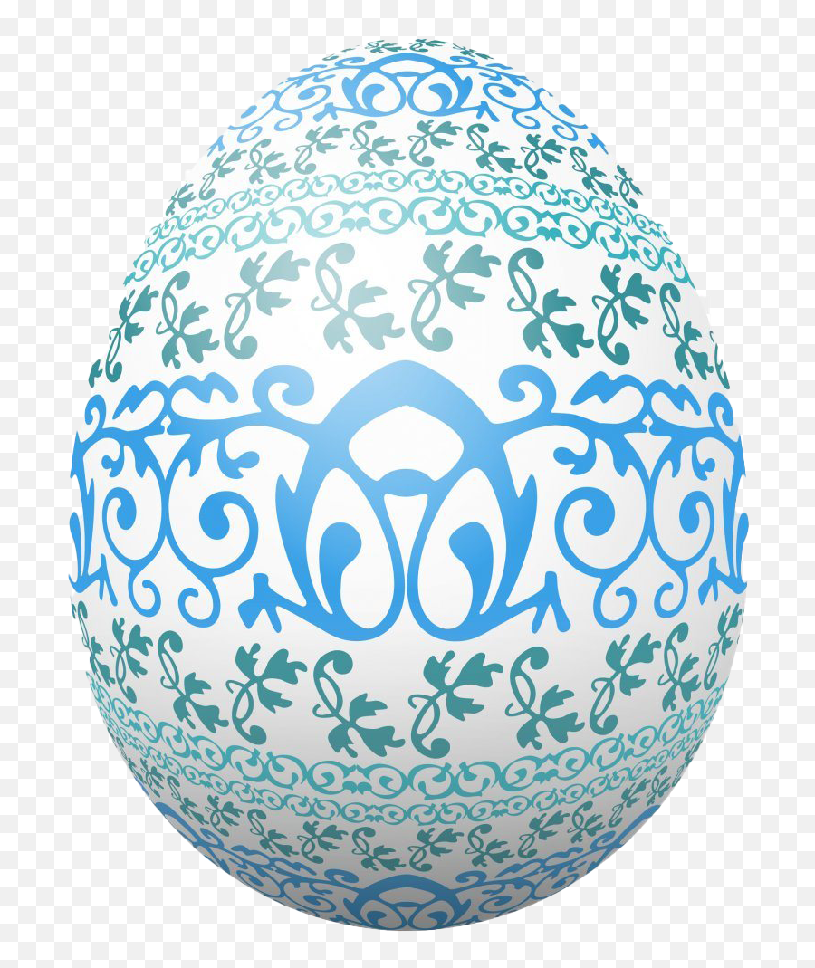 Blue Easter Egg Png Transparent Picture - Easter Egg Transparent Png,Easter Eggs Transparent