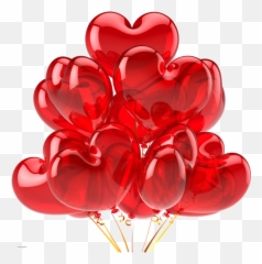 Heart Balloon Transparent Background Png Mart - Png