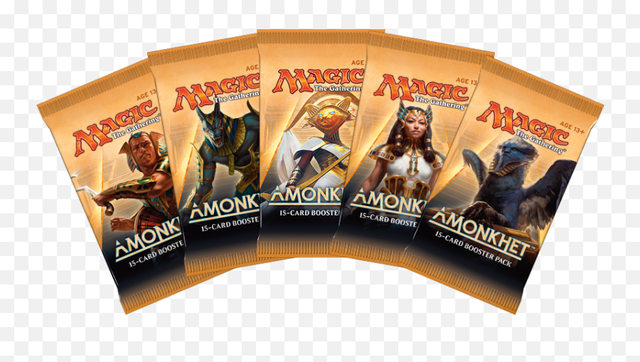 Amonkhet Packaging Full - Amonkhet Booster Pack Png,Amonkhet Logo