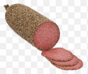 Salami Transparent Png Images - Pepper Coated Salami,Salami Png