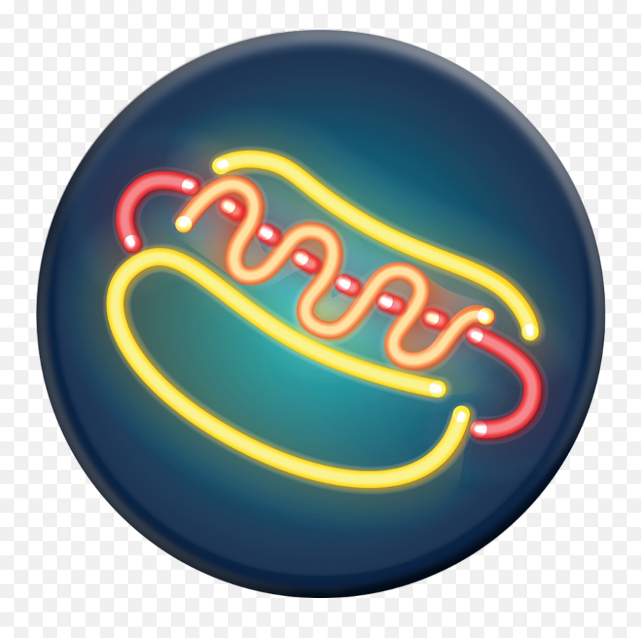 Download Neon Hot Dog - Graphic Design Png,Neon Png