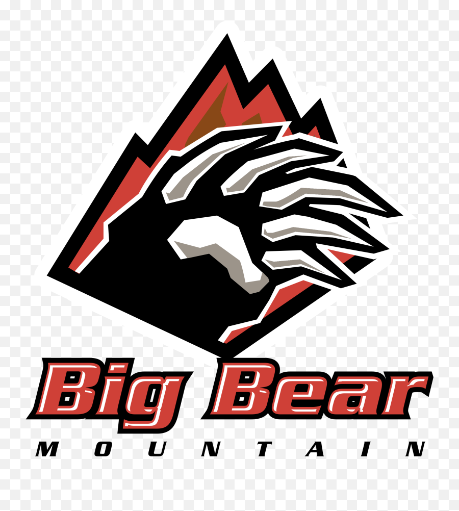 Download Hd Big Bear Mountain Logo Png Transparent - Big Big Bear Mountain Logo,Mountain Logo