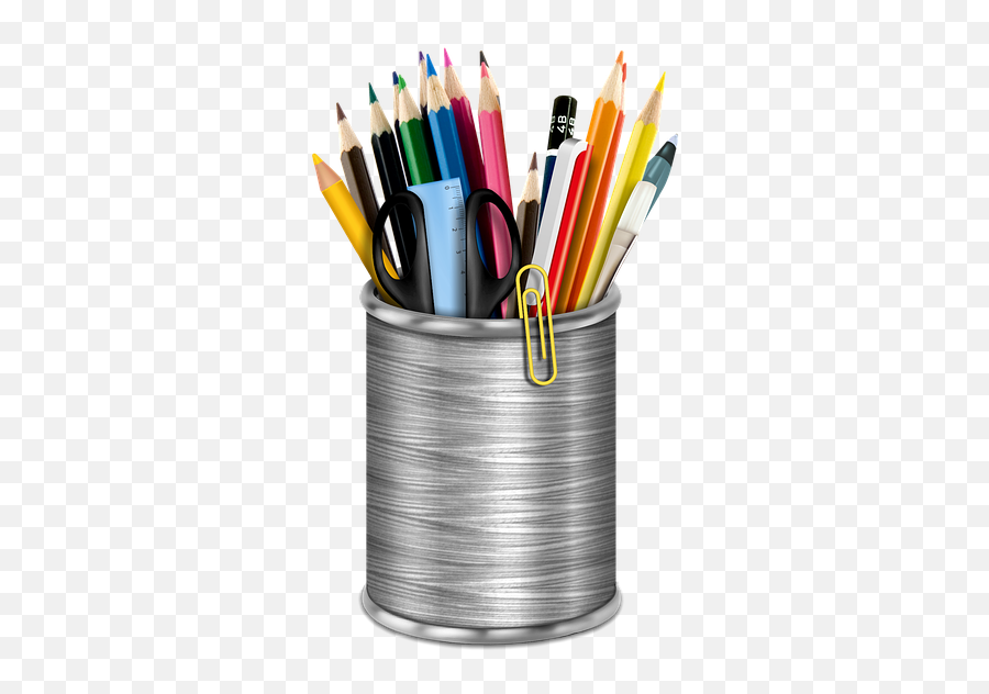 Download Hd Next - Colored Pencils Transparent Png Image Book And Pen Images Png,Pencils Png