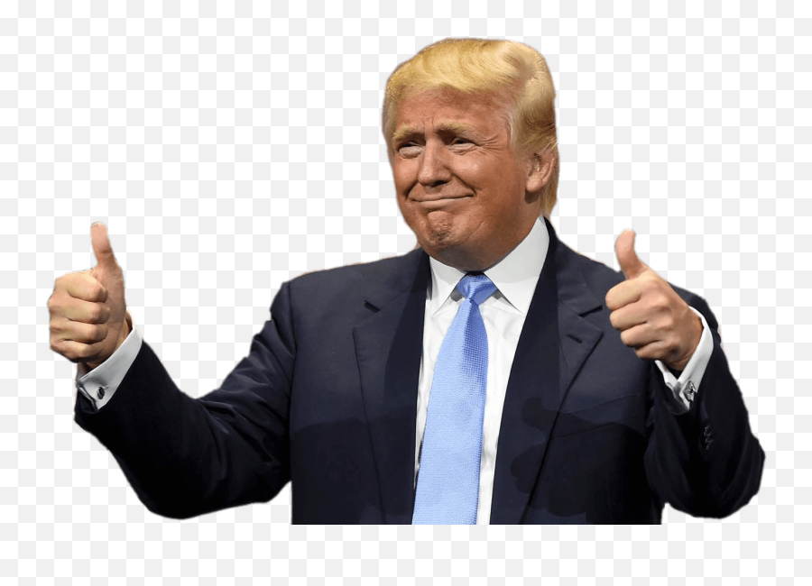 Two Thumbs Up Png Hd Transparent Hdpng Images - Donald Trump Png,Youtube Thumbs Up Png