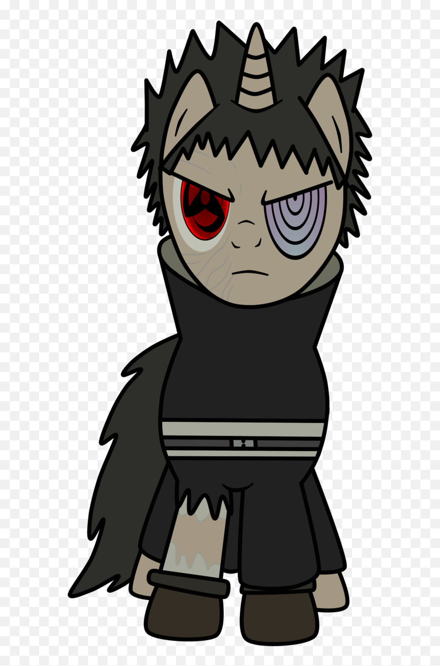 Lancerdarksoul Clothes Crossover Looking - Obito Pony Obito Png,Obito Png