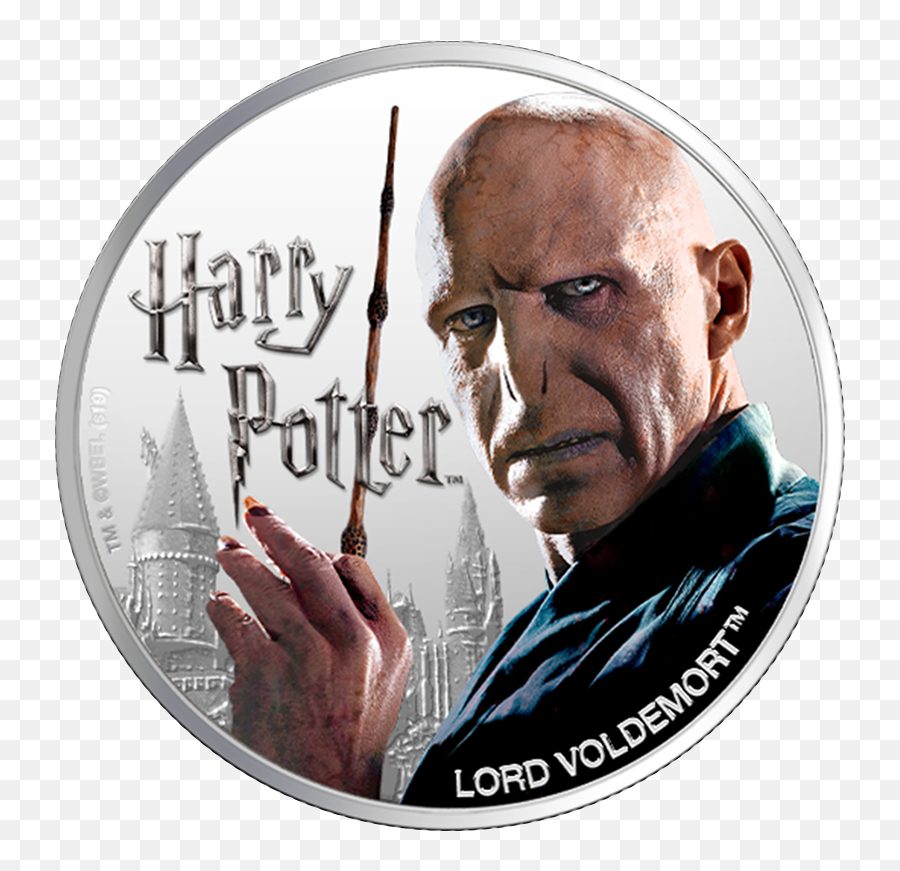 1 Oz Silver Lord Voldemort Coin - Silver Coin Harry Potter Png,Voldemort Png