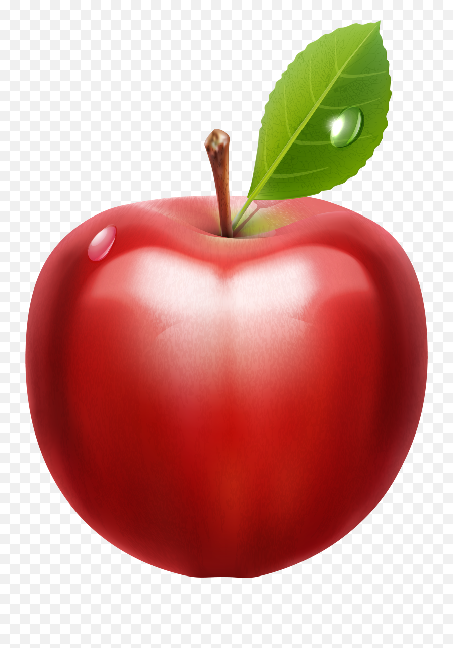 View Full Size - Apple Clip Art Png,Apple Png