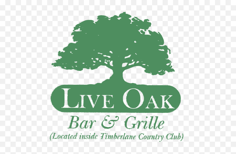 Download Live Oak Tree Silhouette - Transparent Oak Tree Silhouette Logo Png,Oak Tree Silhouette Png