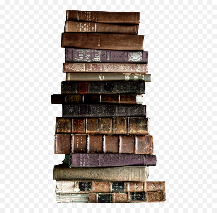 Clip Art - Old Transparent Stack Of Books Png,Old Book Png