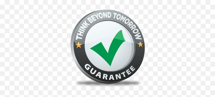 Think Beyond Tomorrow Guarantee - Infomax Office Systems Emblem Png,Guarantee Png