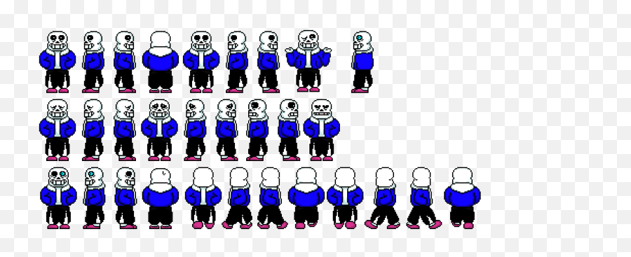 Sans Sprite Sheet Hd Png Download - Sans Sprite Sheet Png,Sans Sprite Png