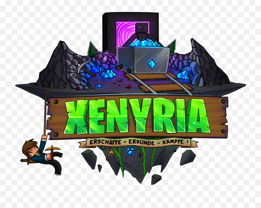 Xenyria - Minecraft Javaedition Splatoon Demoserver Deen Illustration Png,Splatoon Logo Png