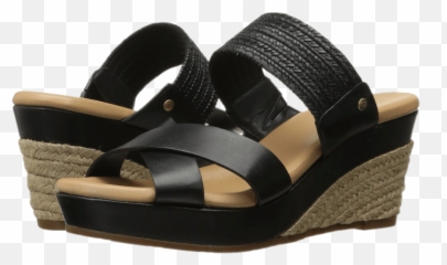 Black Ugg High Sandals Transparent Png - Stickpng Slide Sandal,Sandals Png